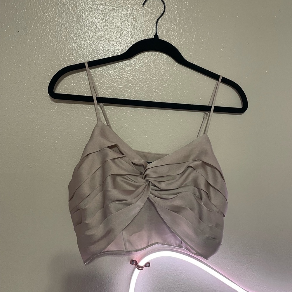 Express Cropped Blouse